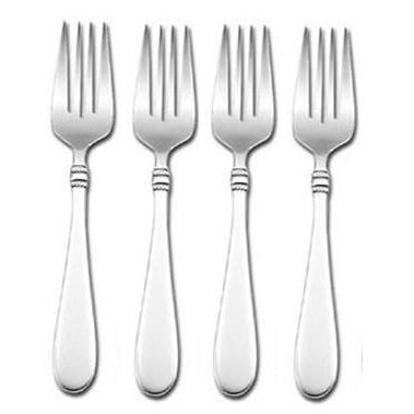 Next Day Gourmet Balustrade Set of 4 Salad Forks same as Oneida Avondale | Extra 30% Off Code FF30 | Finest Flatware